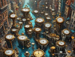 Chrono-City visionary Art 
